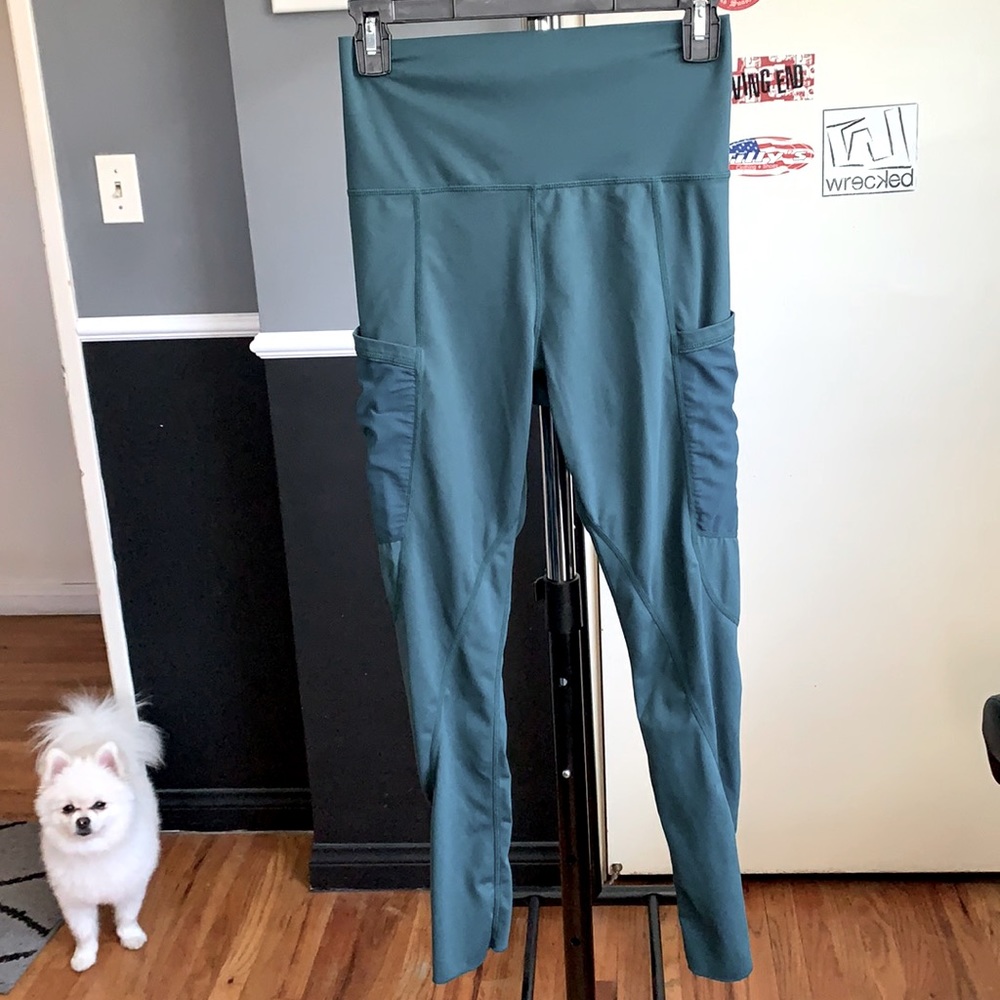 Women’s leggings - teal color